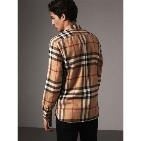 burberry shirts men cheap|burberry flannel shirt men's.